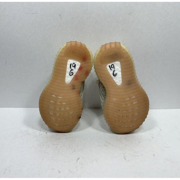 Adidas Yeezy 350 V2 Size 7K Citrin Infant Toddler 7C Baby Kids FW3047 Originals - Picture 7 of 9